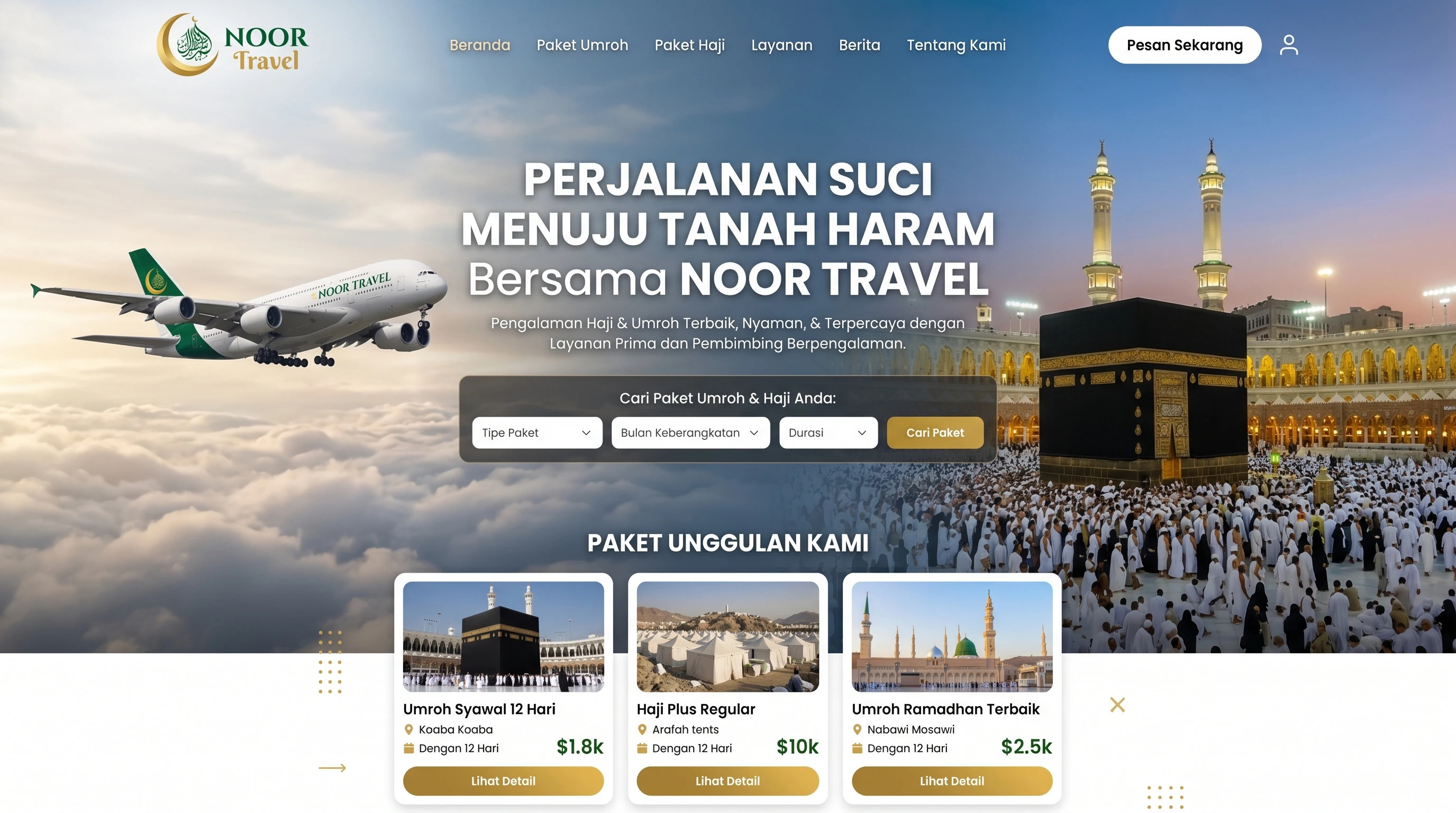 Website Travel Umroh